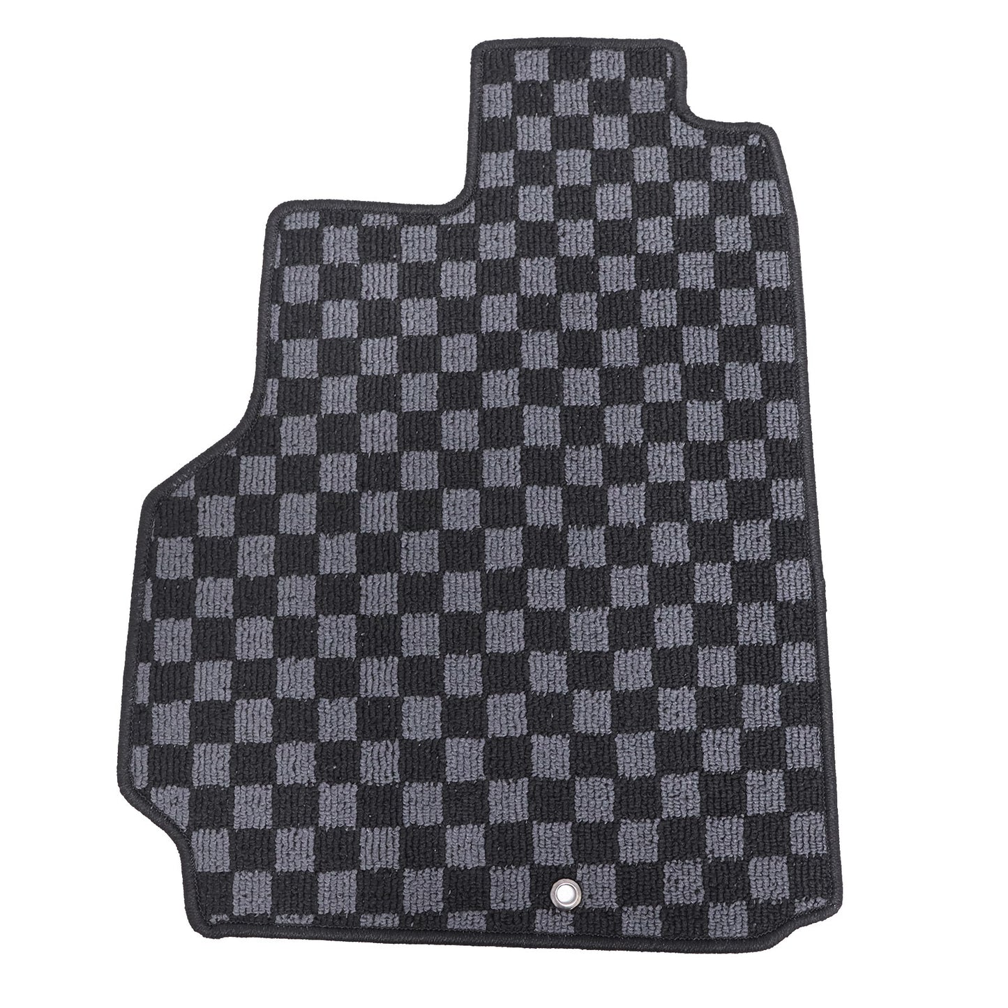 For 2009-2024 Nissan GT-R R35 Checkered Flag Carpet Floor Mats Front & 2nd Row