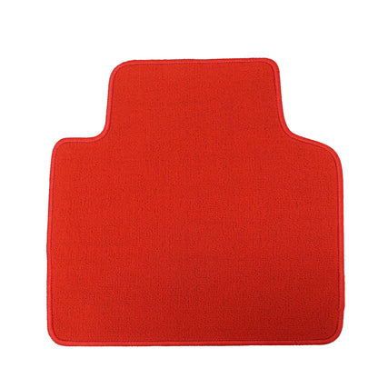 New For 2018-2022 Honda Accord Front & Rear Velour Floor Mats Carpet Red 4PCS
