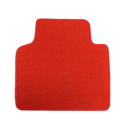 New For 2018-2022 Honda Accord Front & Rear Velour Floor Mats Carpet Red 4PCS