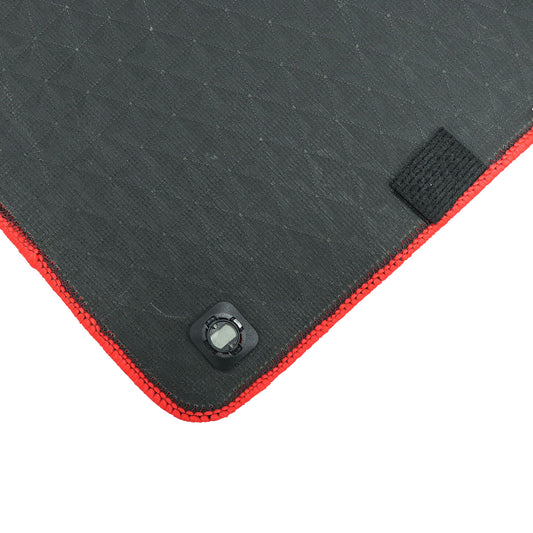 New For 2018-2022 Honda Accord Front & Rear Velour Floor Mats Carpet Red 4PCS