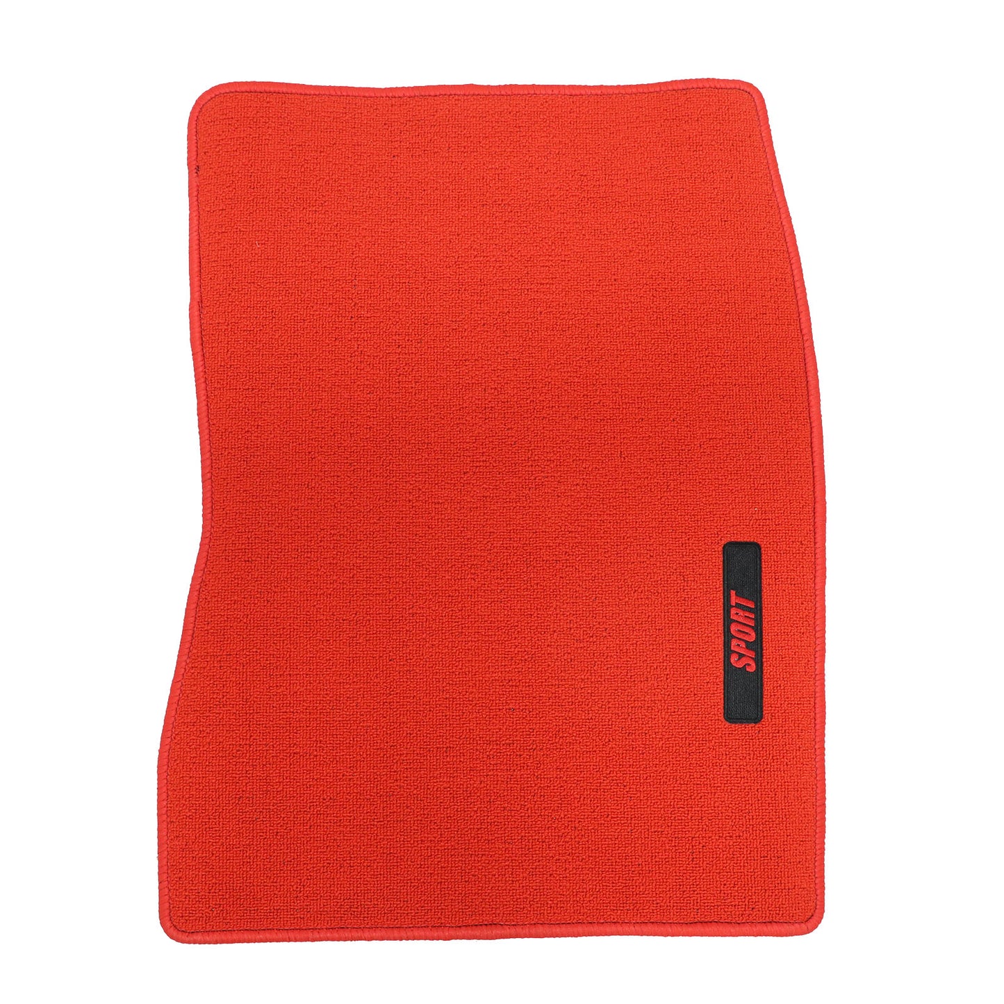 New For 2006-2011 Honda Civic Front & Rear Velour Floor Mats Carpet Red 3PCS