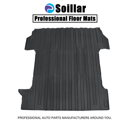 TPE Truck Bed Mat For 2019-2025 GMC Sierra/Chevy Silverado 1500 5.8FT Black