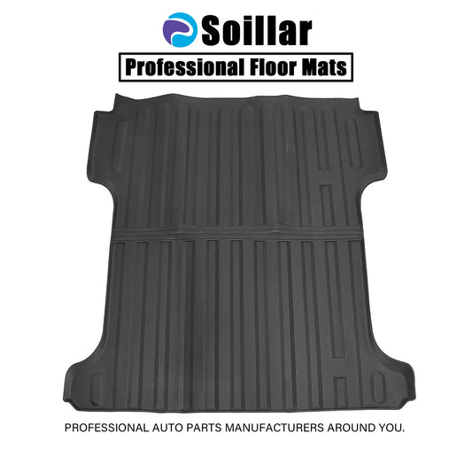TPE Trunk Cargo Liner Floor Bed Mat 5.7Ft Black For 2019-2026 Ram 1500/1500 RHO
