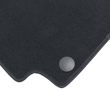 New For 2021-2025 Kia Seltos Front & Rear Velour Floor Mats Carpet Black 4PCS