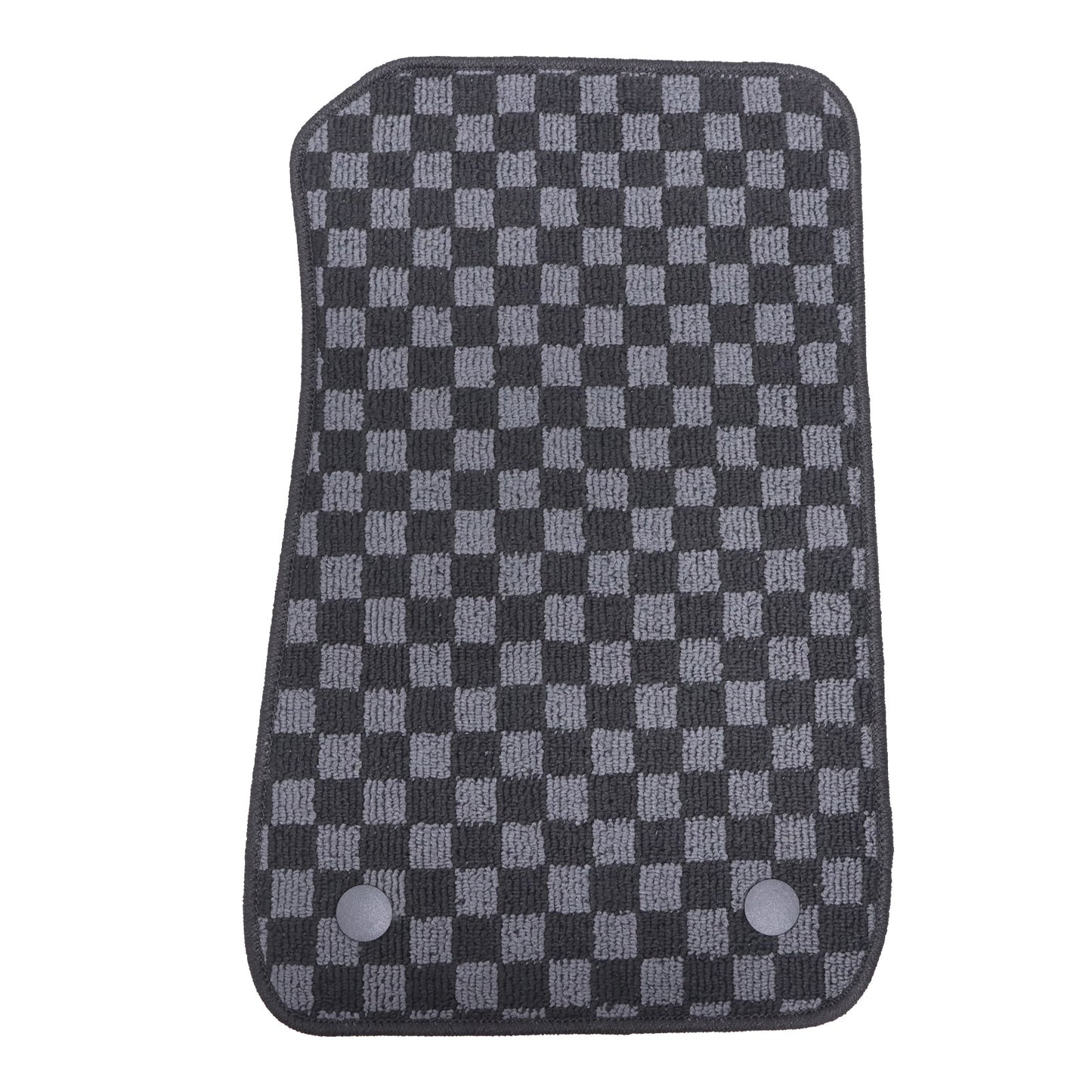4x For BMW E90 3 Series 2006-2011 Front & Rear Checkered Flag Carpet Floor Mats