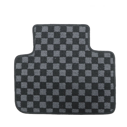 For 2014-2025 Lexus IS250 IS300 IS350 IS200T Checkered Flag Carpet Floor Mats