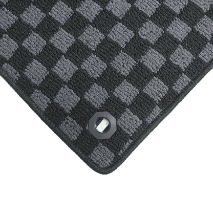 For 2014-2025 Lexus IS250 IS300 IS350 IS200T Checkered Flag Carpet Floor Mats