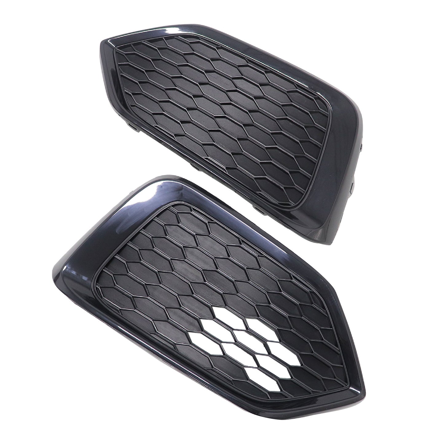 Fit Honda Civic 2017-2019 HO1038132 HO1039132 Front Fog Light Cover Set