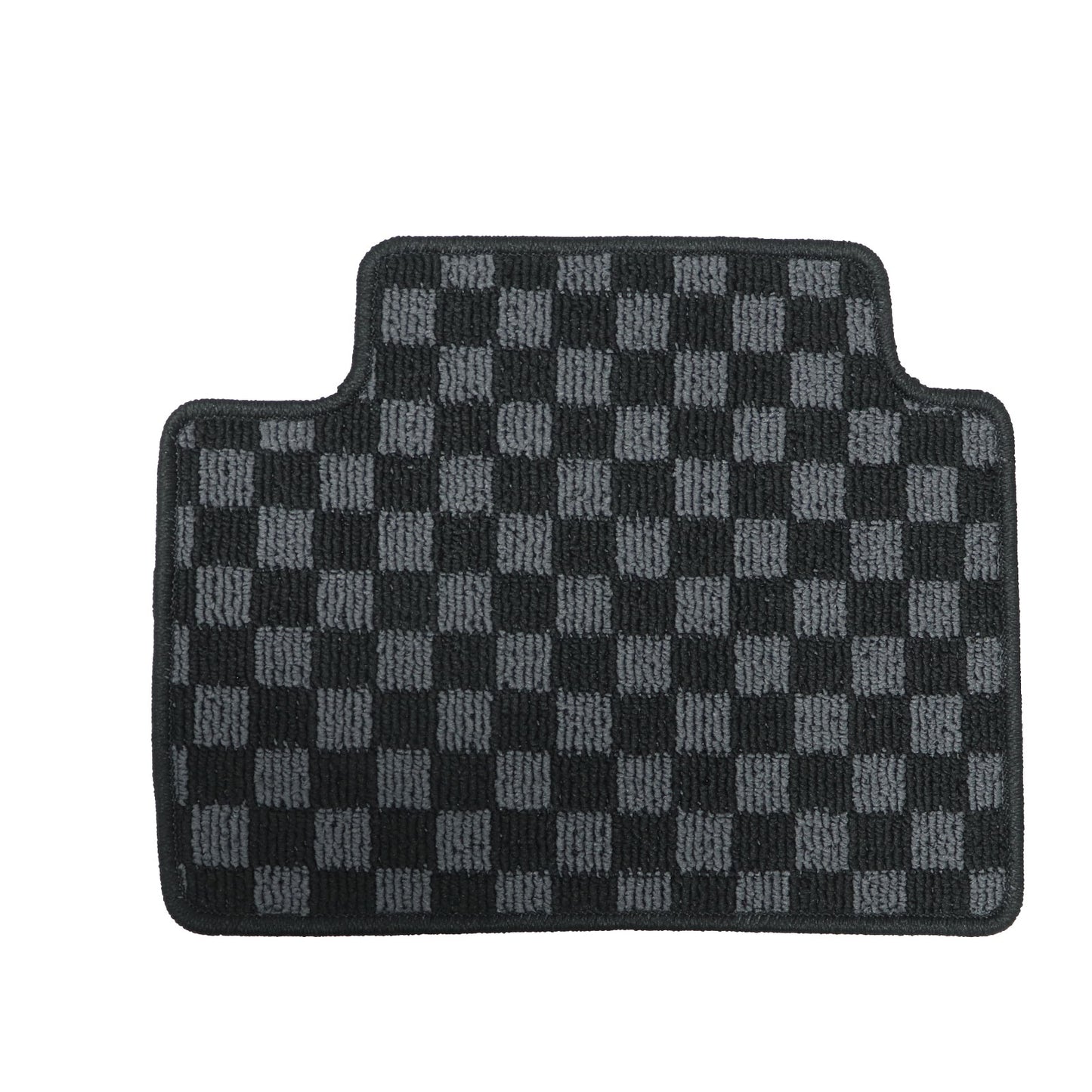 For 2019-2024 BMW 3-Series G20 & M3 G80 2-Row Checkered Flag Carpet Floor Mats