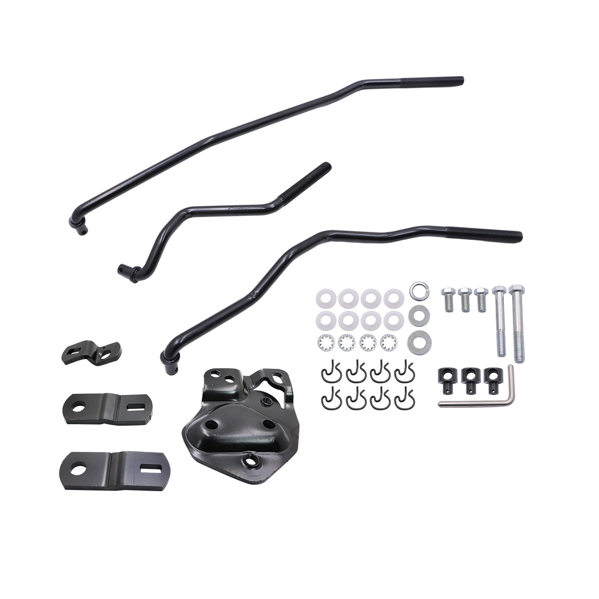 4 speed Shifter Linkage Kit For Hurst Shifters 1955-67 With Transmission