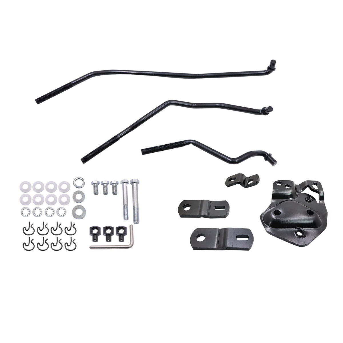 4 speed Shifter Linkage Kit For Hurst Shifters 1955-67 With Transmission