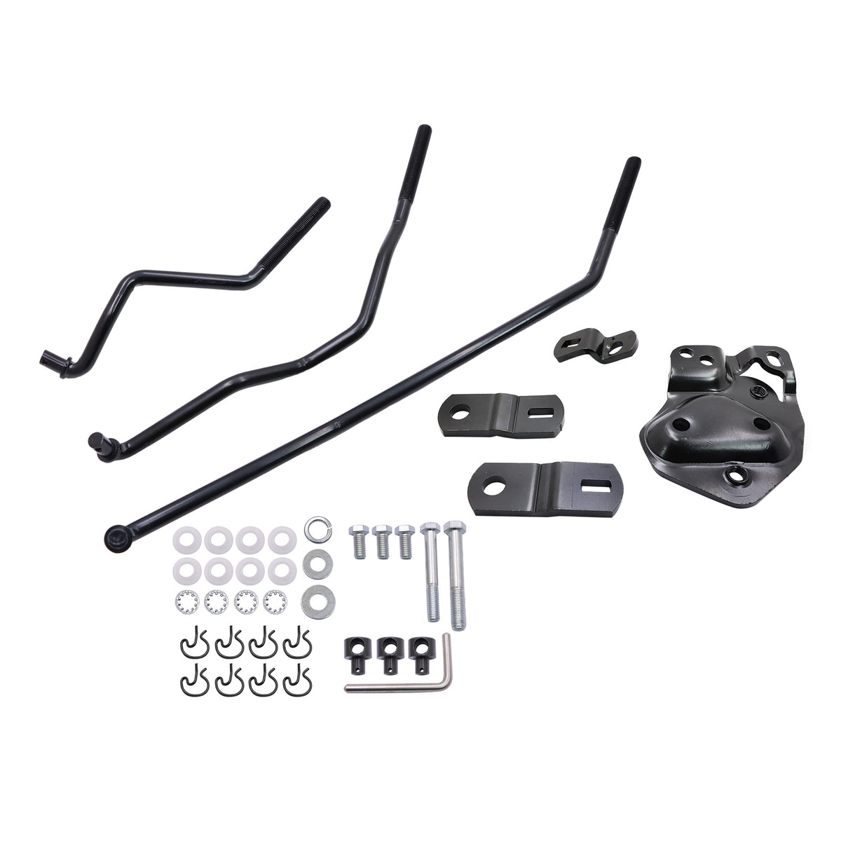 4 speed Shifter Linkage Kit For Hurst Shifters 1955-67 With Transmission