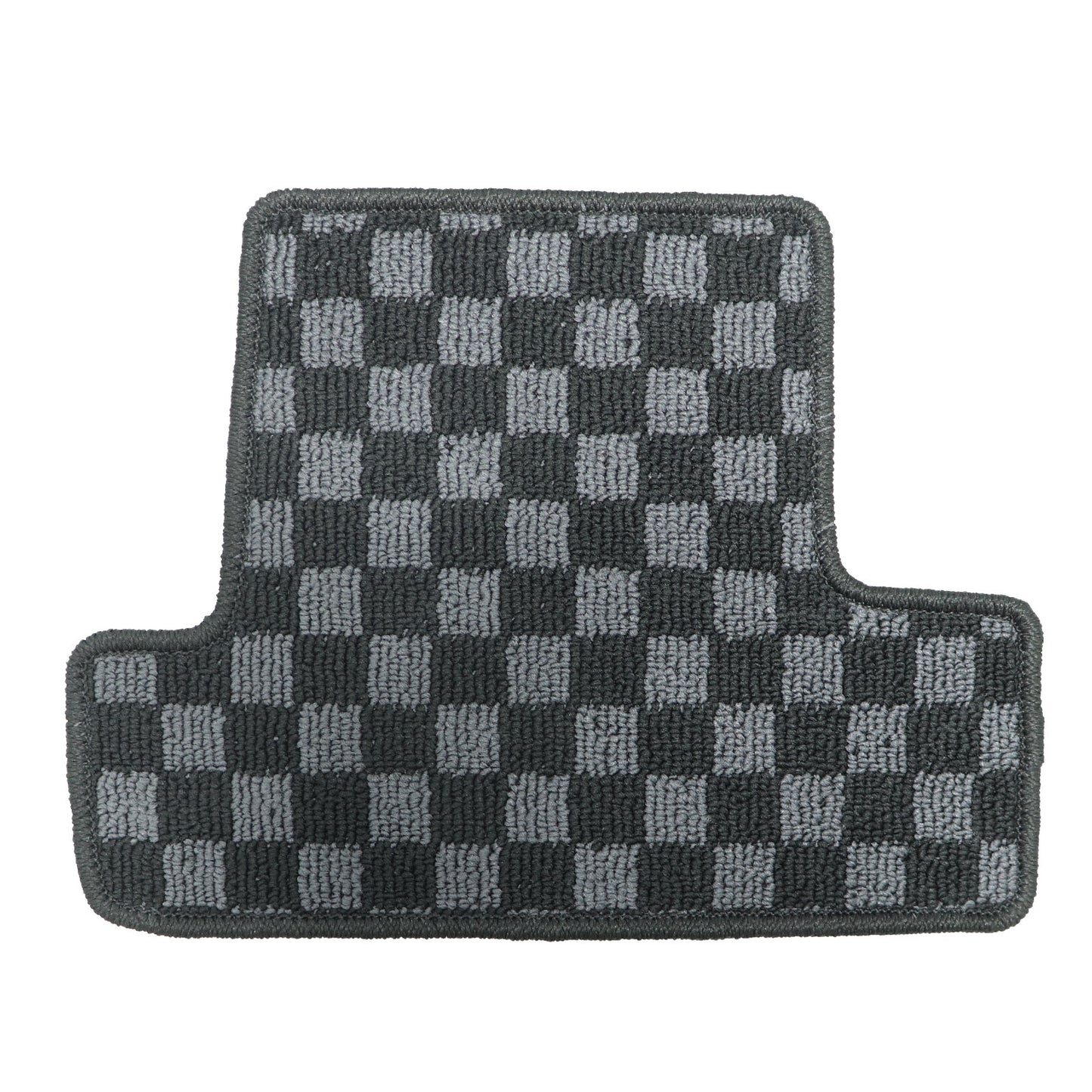For Ford Mustang 2005-2014 Front & Rear Checkered Flag Carpet Floor Mats NEW