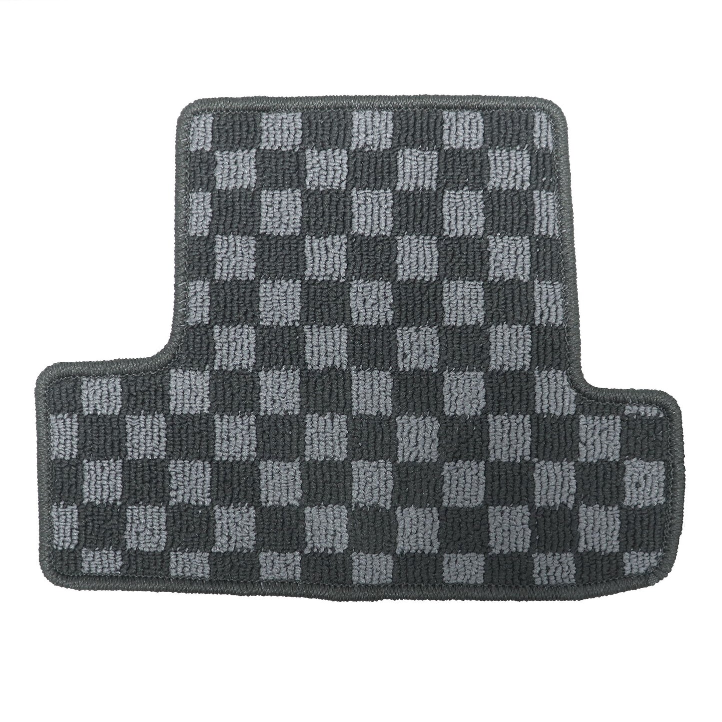 For Ford Mustang 2005-2014 Front & Rear Checkered Flag Carpet Floor Mats NEW