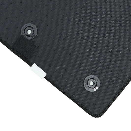 For Ford Mustang 2005-2014 Front & Rear Checkered Flag Carpet Floor Mats NEW