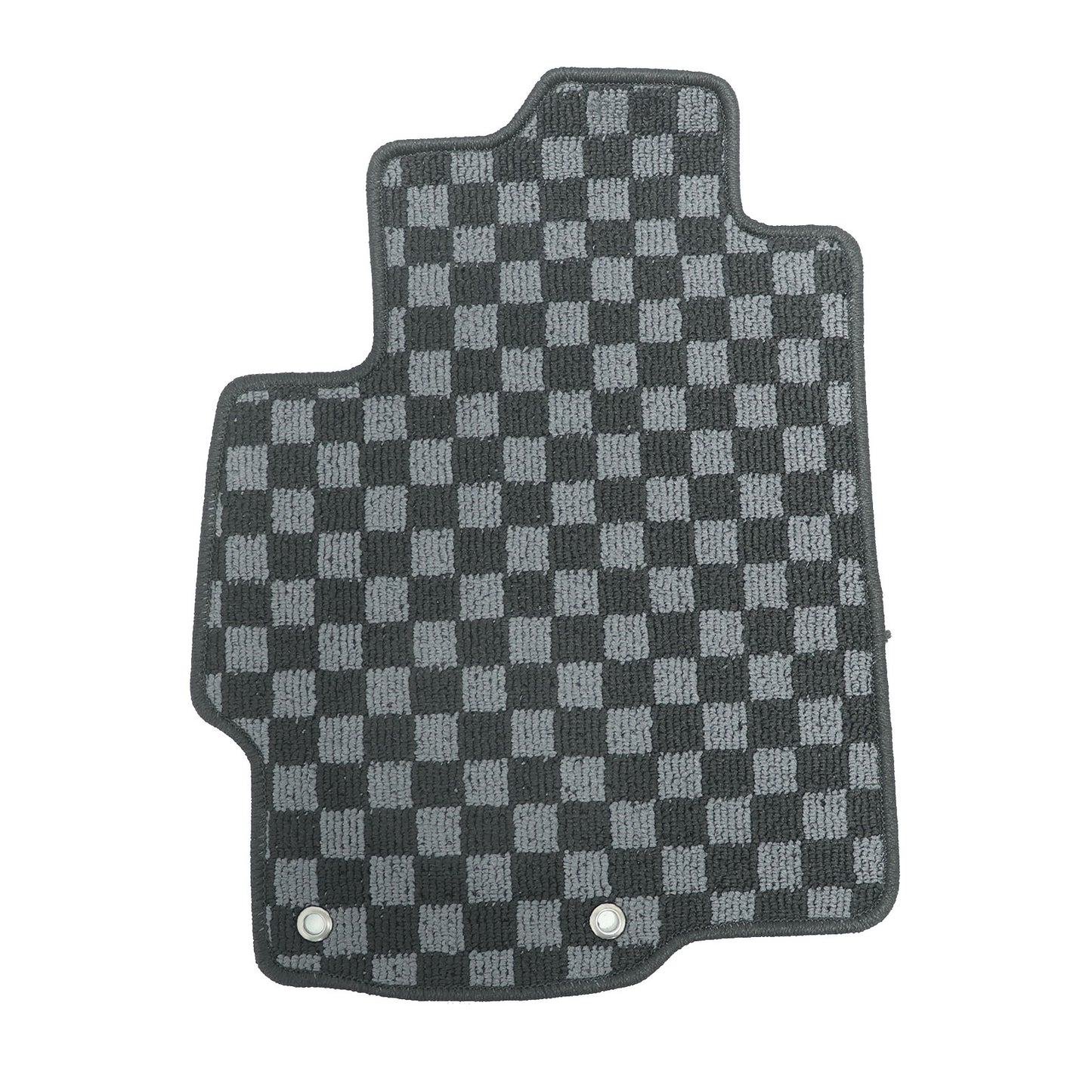 Checkered Flag Carpet Floor Mats For Mitsubishi Lancer Evolution Evo X 2008-2015