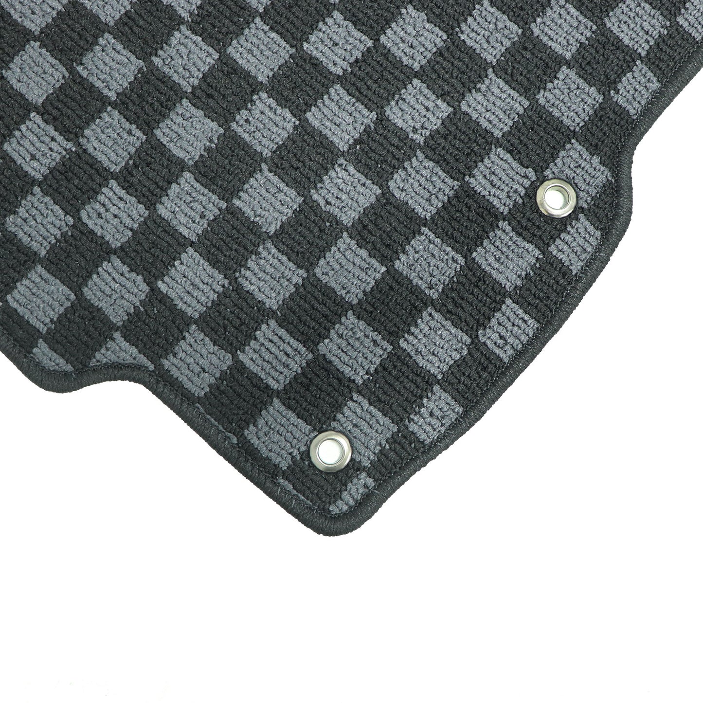 Checkered Flag Carpet Floor Mats For Mitsubishi Lancer Evolution Evo X 2008-2015
