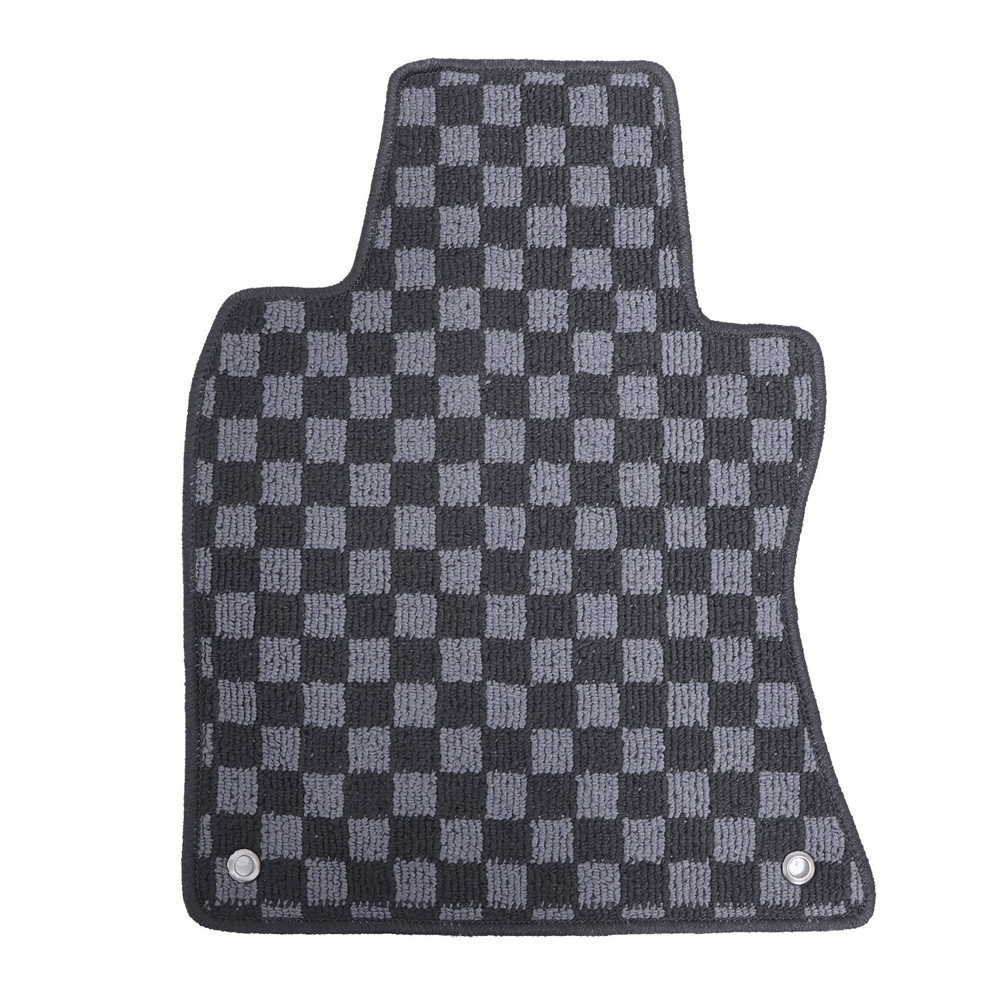 For 2014 2015 2016 2017 2018 Infiniti Q50 Sedan Checkered Flag Carpet Floor Mats