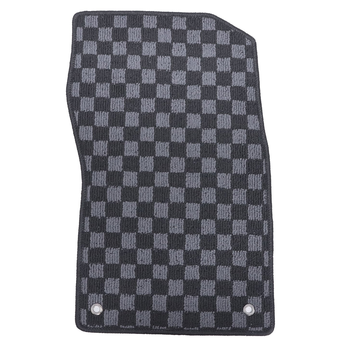 For 2014 2015 2016 2017 2018 Infiniti Q50 Sedan Checkered Flag Carpet Floor Mats