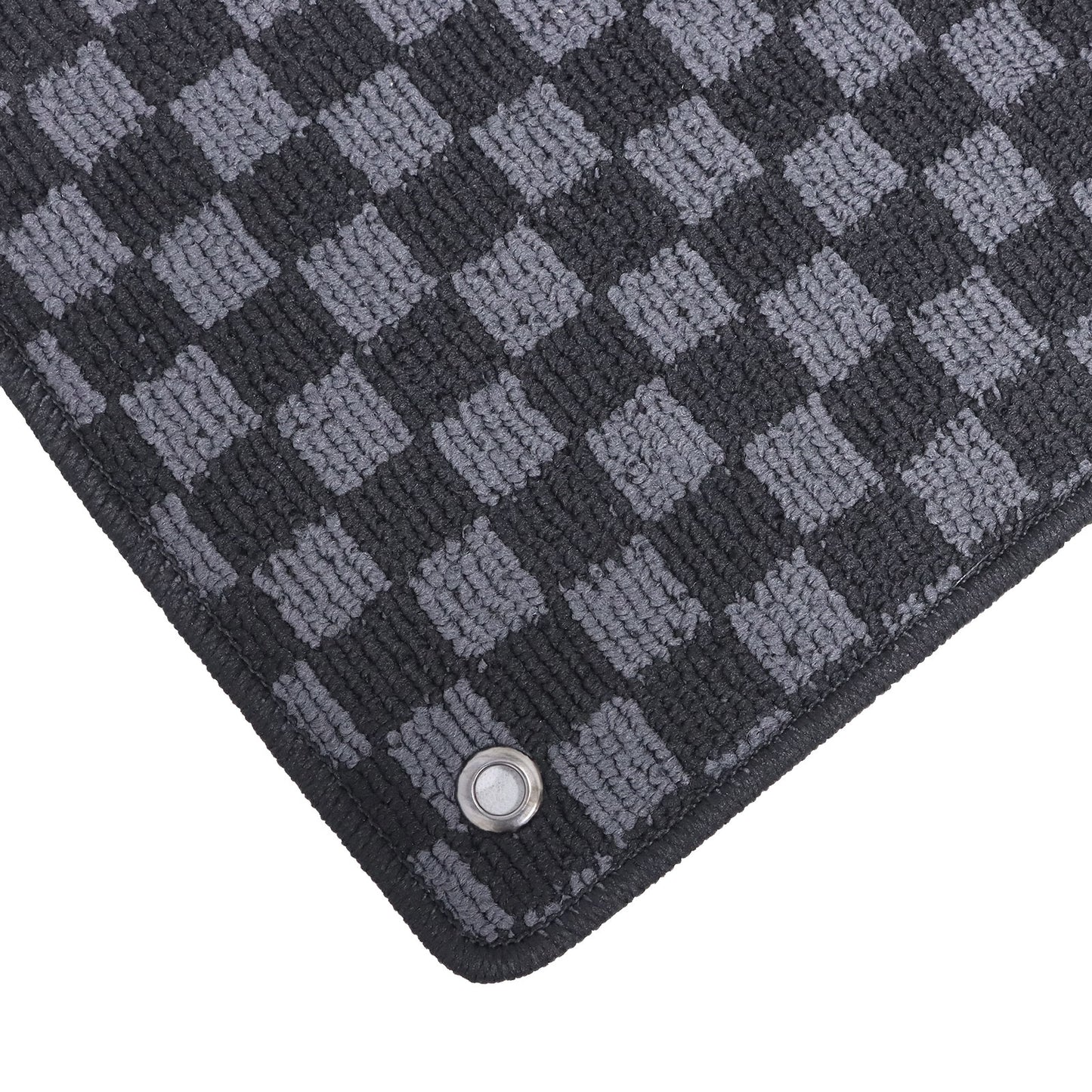 For 2014 2015 2016 2017 2018 Infiniti Q50 Sedan Checkered Flag Carpet Floor Mats