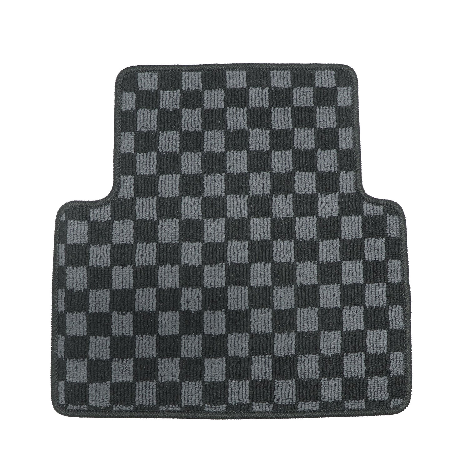 For Honda Civic Type-R 2017-2021 Front & Rear Checkered Flag Carpet Floor Mats