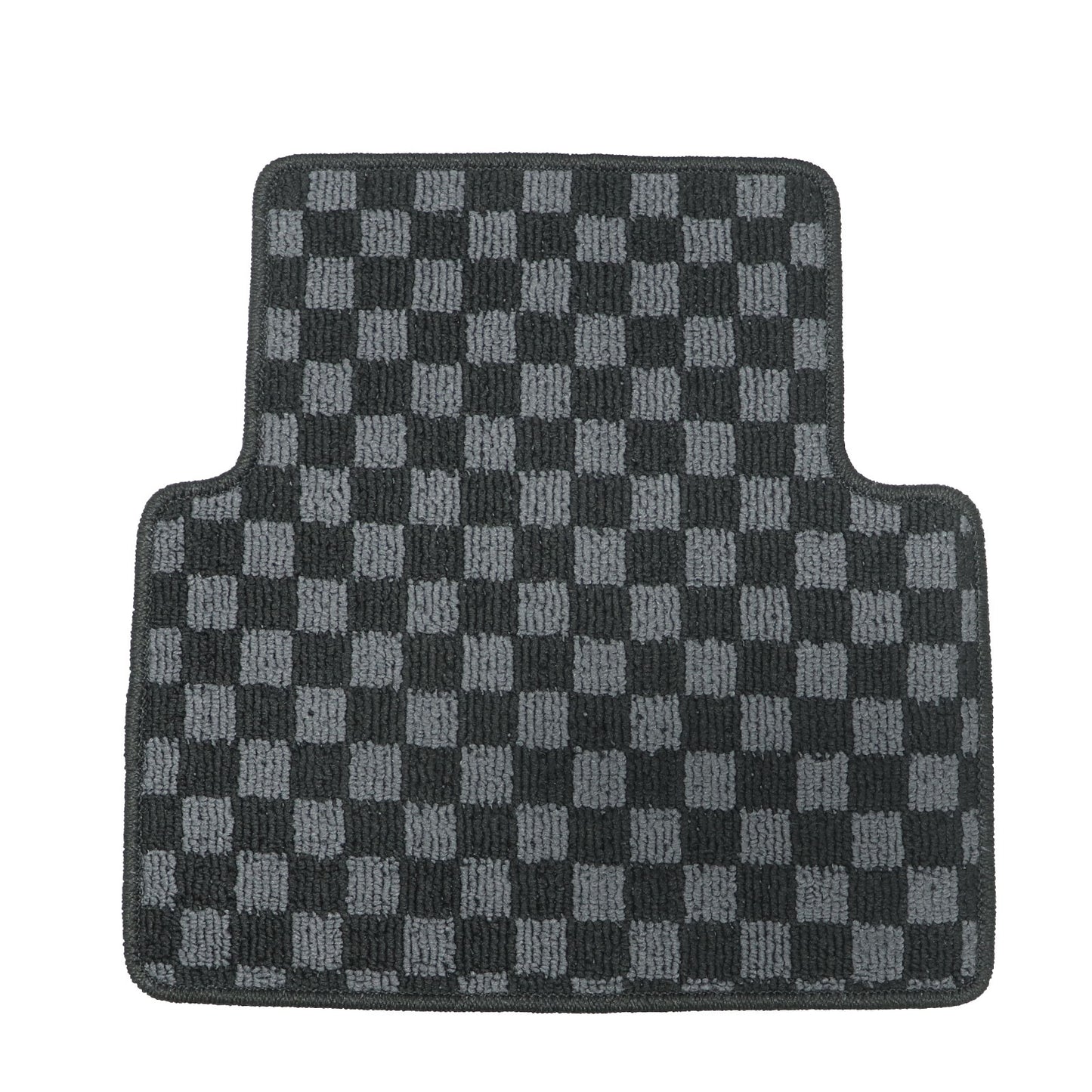 For Honda Civic Type-R 2017-2021 Front & Rear Checkered Flag Carpet Floor Mats