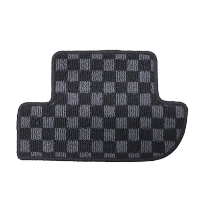 Checkered Flag Carpet Floor Mats Fits 2021 2022 2023 Ford Mustang S550 2-Door