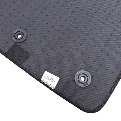 Checkered Flag Carpet Floor Mats Fits 2021 2022 2023 Ford Mustang S550 2-Door