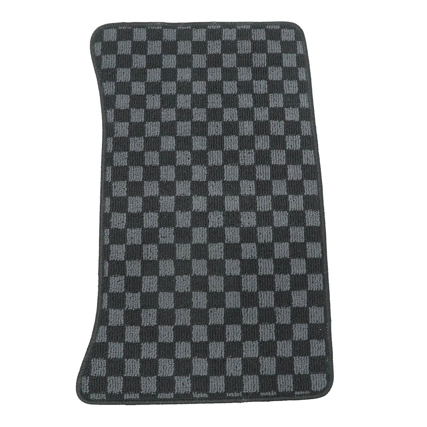 For 1999 to 2006 BMW E46 3 Series Front & Rear Checkered Flag Carpet Floor Mats