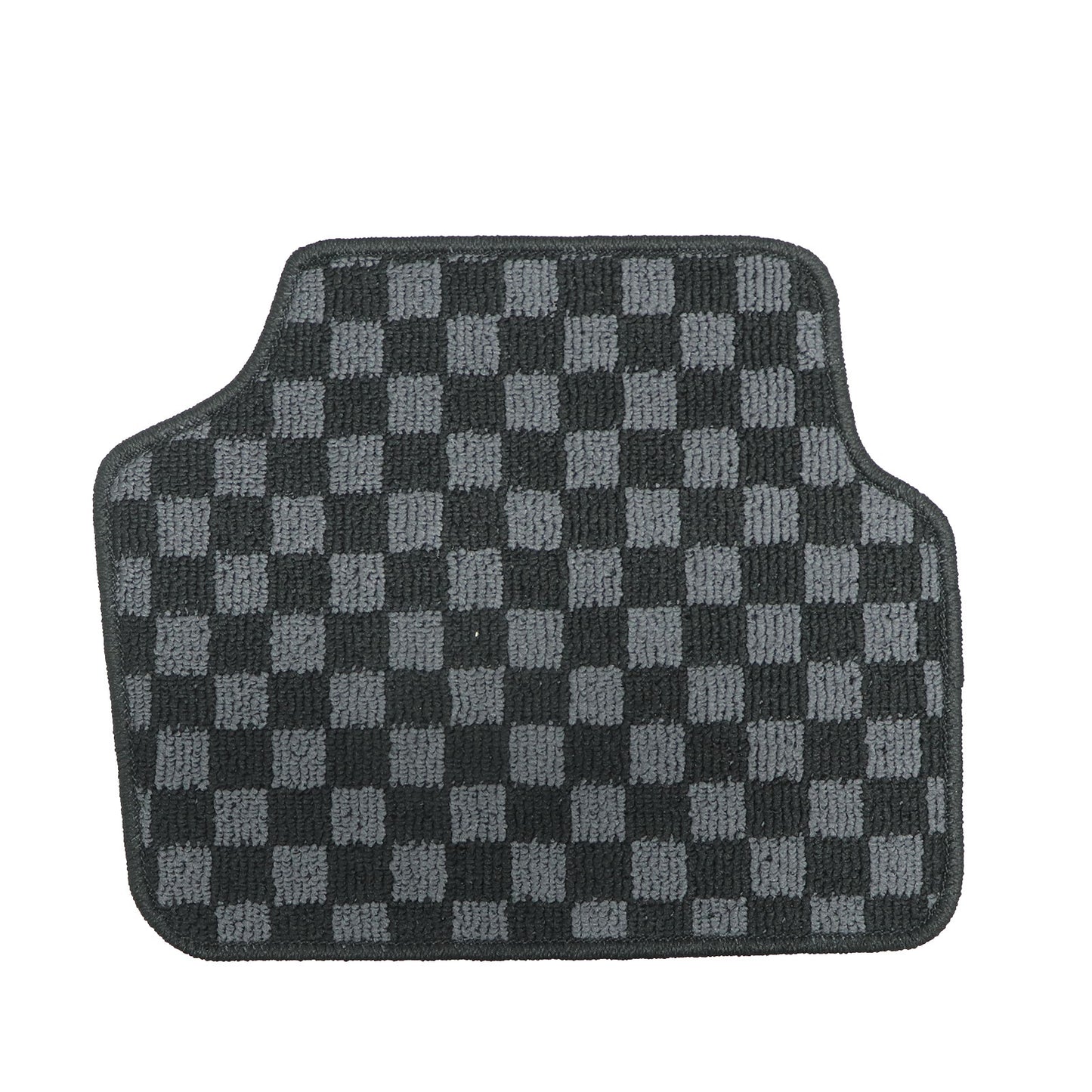 For 1999 to 2006 BMW E46 3 Series Front & Rear Checkered Flag Carpet Floor Mats