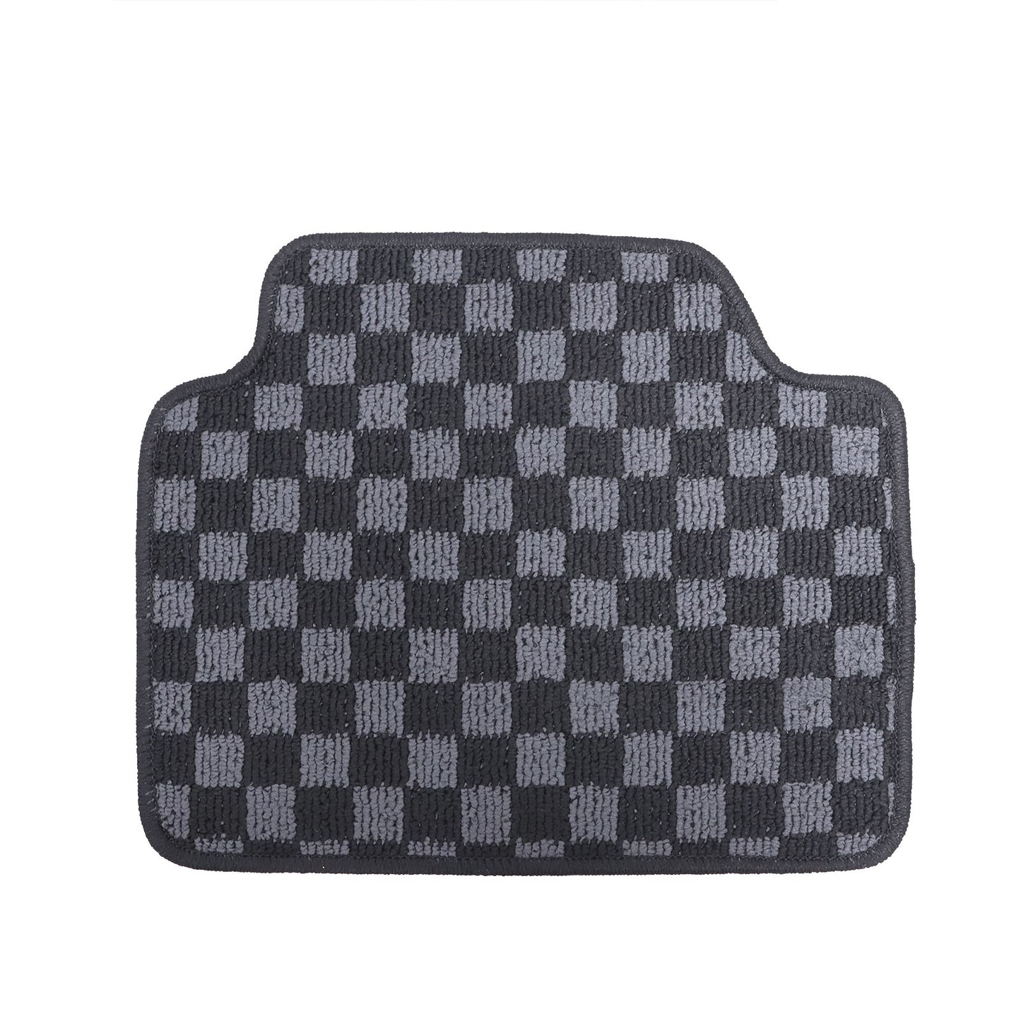 4x Checkered Flag Carpet Floor Mats For BMW F82 4 Series Coupe 2017 2018 2019