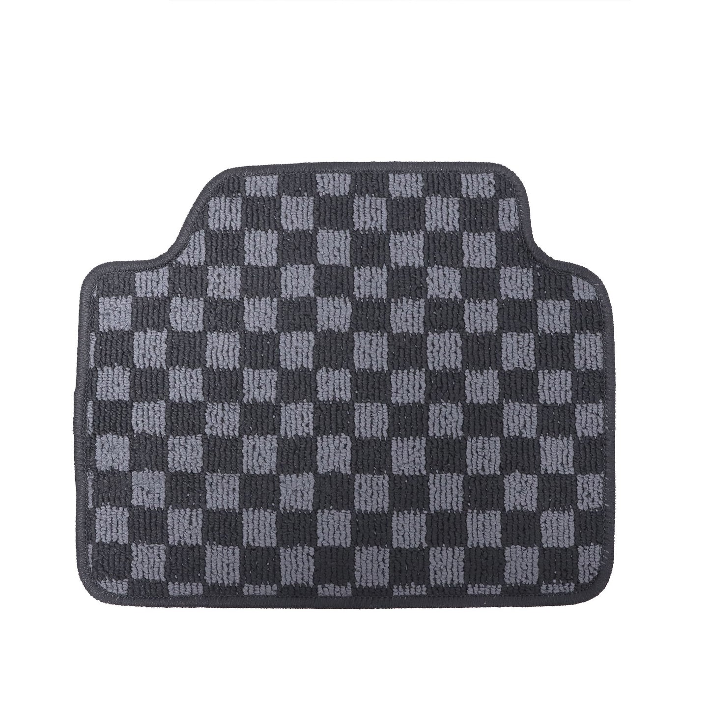 4x Checkered Flag Carpet Floor Mats For BMW F82 4 Series Coupe 2017 2018 2019