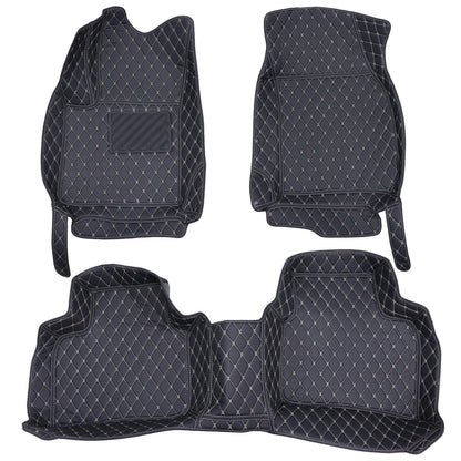 For 2019-2024 Cadillac XT4 Microfiber Leather Floor Mats Liners Front & Rear
