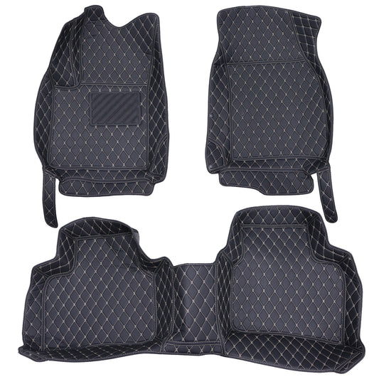 For 2019-2024 Cadillac XT4 Microfiber Leather Floor Mats Liners Front & Rear