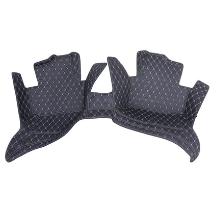 For 2013-2019 Cadillac ATS Microfiber Leather Floor Mats Liners Front & Rear