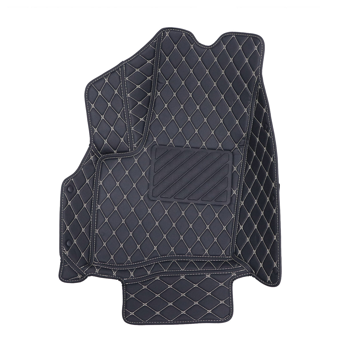 For 2015-2024 Ford Edge Microfiber Leather Floor Mats Liners Front & Rear