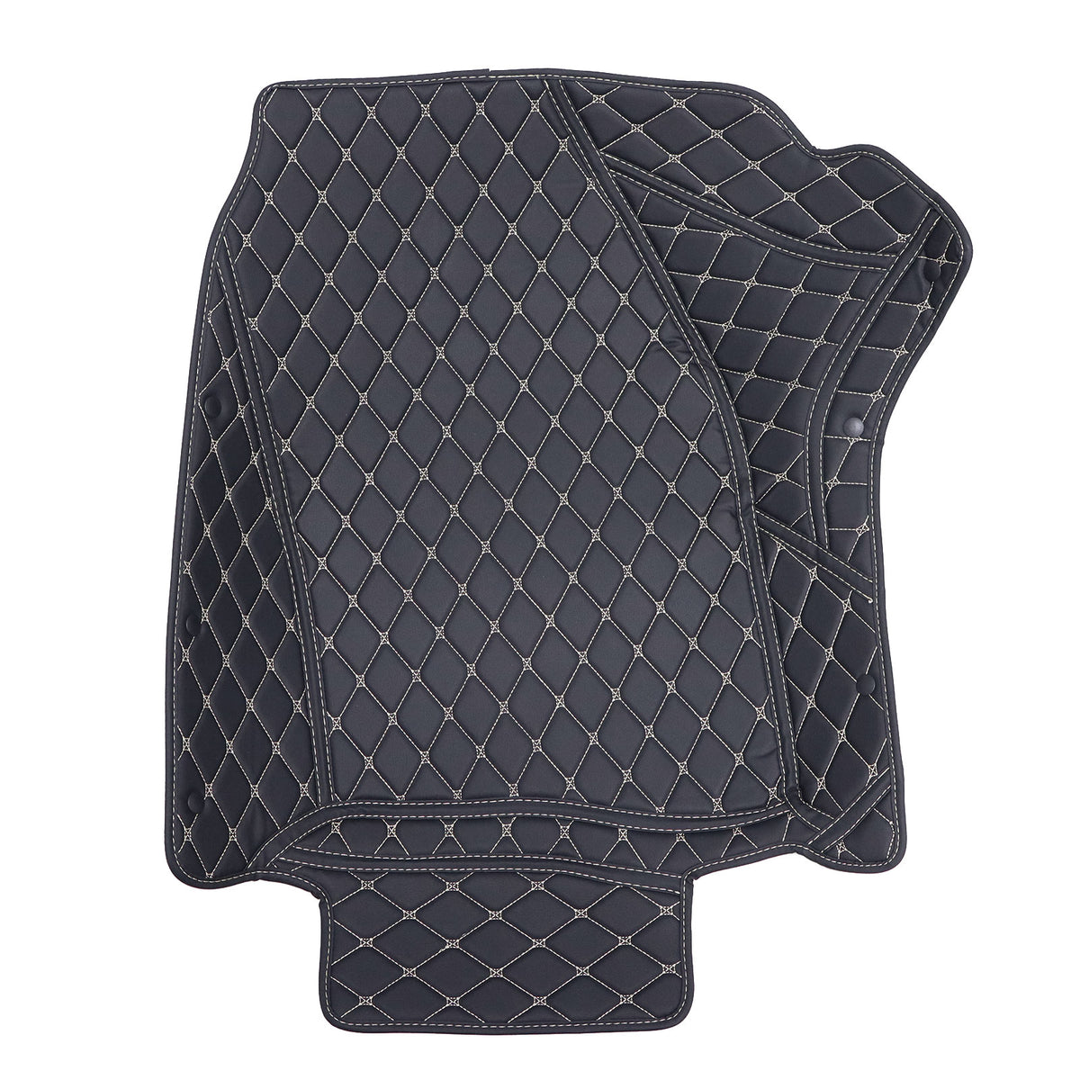 For 2015-2024 Ford Edge Microfiber Leather Floor Mats Liners Front & Rear