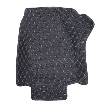 For 2015-2024 Ford Edge Microfiber Leather Floor Mats Liners Front & Rear