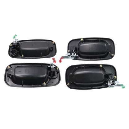 Fits Chevrolet Silverado/ Avalanche 1500 00-06 Door Handles Set Front And Back