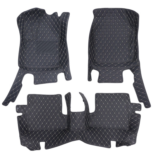 For 2012-2018 Ford Focus Microfiber Leather Floor Mats Liners Front & Rear