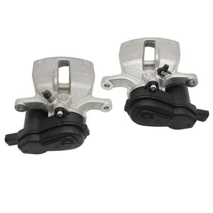For Audi A4 A5 Q5 09-12 Rear Left & Right 2x Brake Caliper with Parking Actuator