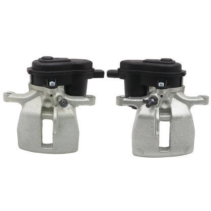 For Audi A4 A5 Q5 09-12 Rear Left & Right 2x Brake Caliper with Parking Actuator
