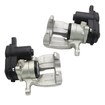 For Audi A4 A5 Q5 09-12 Rear Left & Right 2x Brake Caliper with Parking Actuator