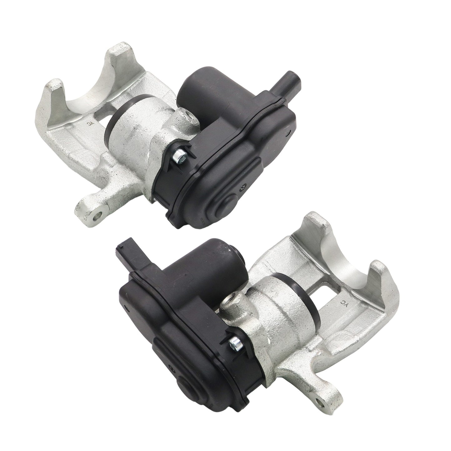 For Audi A4 A5 Q5 09-12 Rear Left & Right 2x Brake Caliper with Parking Actuator