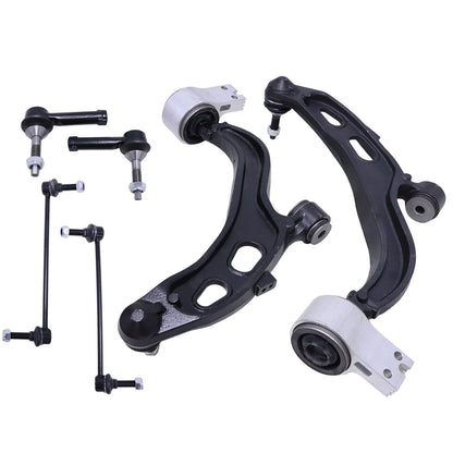 6Pcs for Ford Taurus 2010-2012 All Models Front Lower Control Arm Assembly
