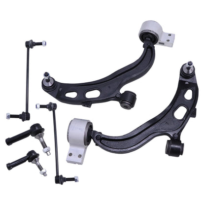 6Pcs for Ford Taurus 2010-2012 All Models Front Lower Control Arm Assembly