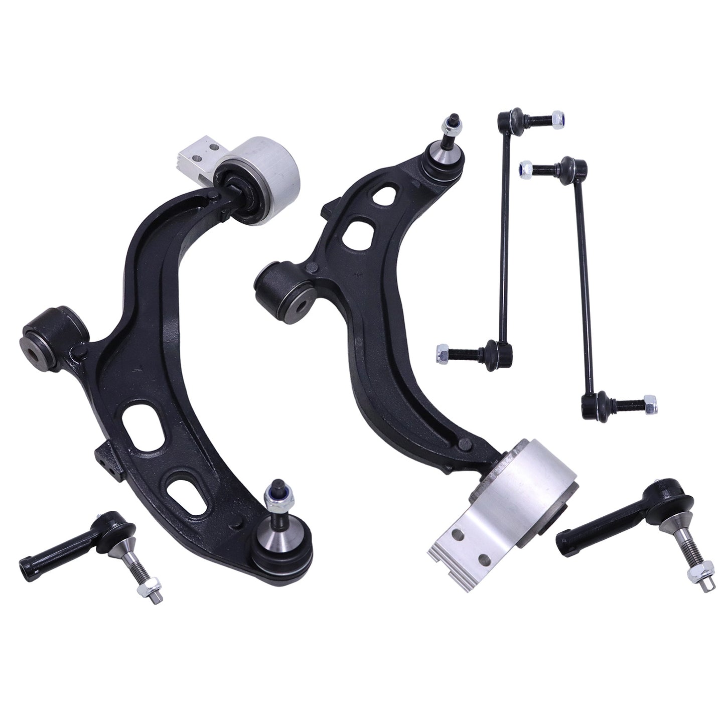 6Pcs for Ford Taurus 2010-2012 All Models Front Lower Control Arm Assembly
