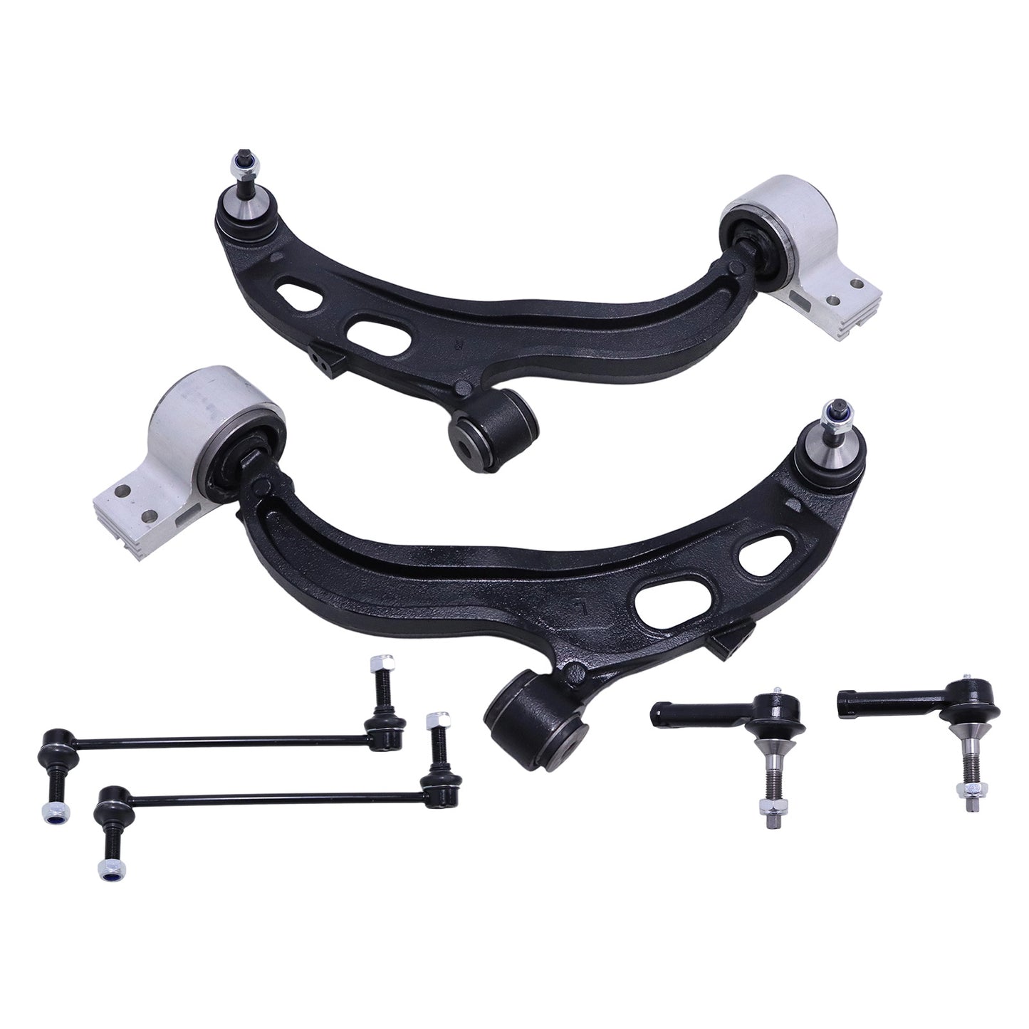 6Pcs for Ford Taurus 2010-2012 All Models Front Lower Control Arm Assembly