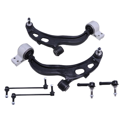 6Pcs for Ford Taurus 2010-2012 All Models Front Lower Control Arm Assembly