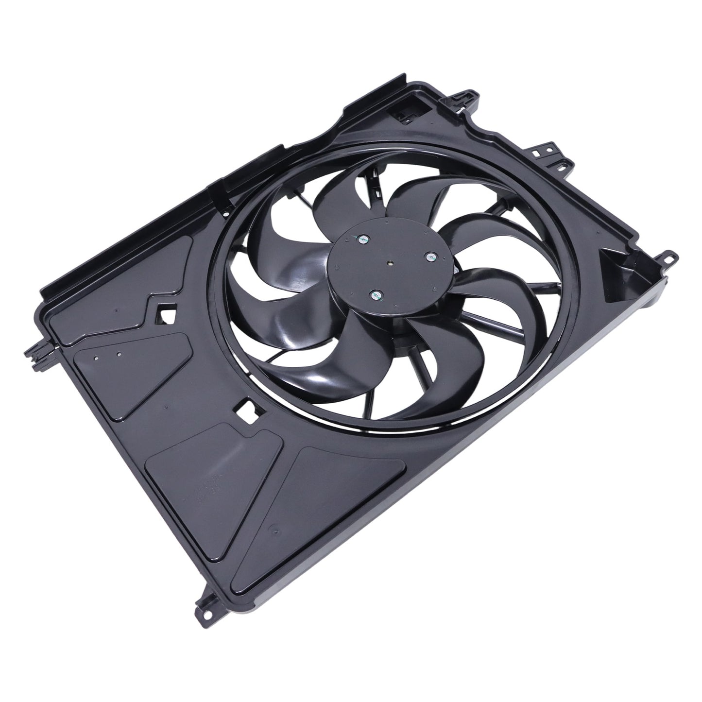 68552370AA Engine Radiator Cooling Fan Assy w/Shroud For Fiat 500X Jeep Renegade